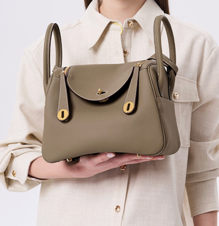 Lina Togo – Bolsa em Couro Bovino Full-Grain