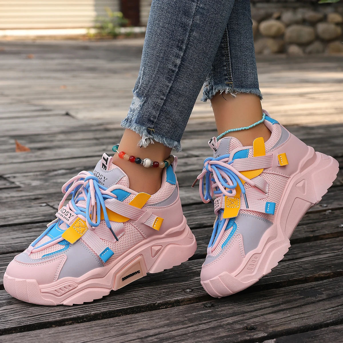 Sanna Fashion Sneakers - Cool and comfortable