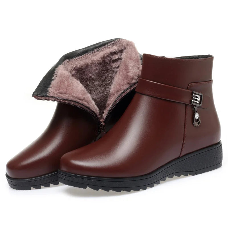 Marana - Synthetic Fur Lined Boots