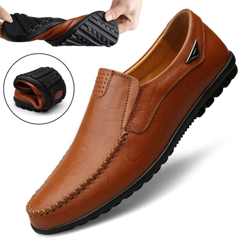 Sapato Julio™ de Couro Vegan Mocassim
