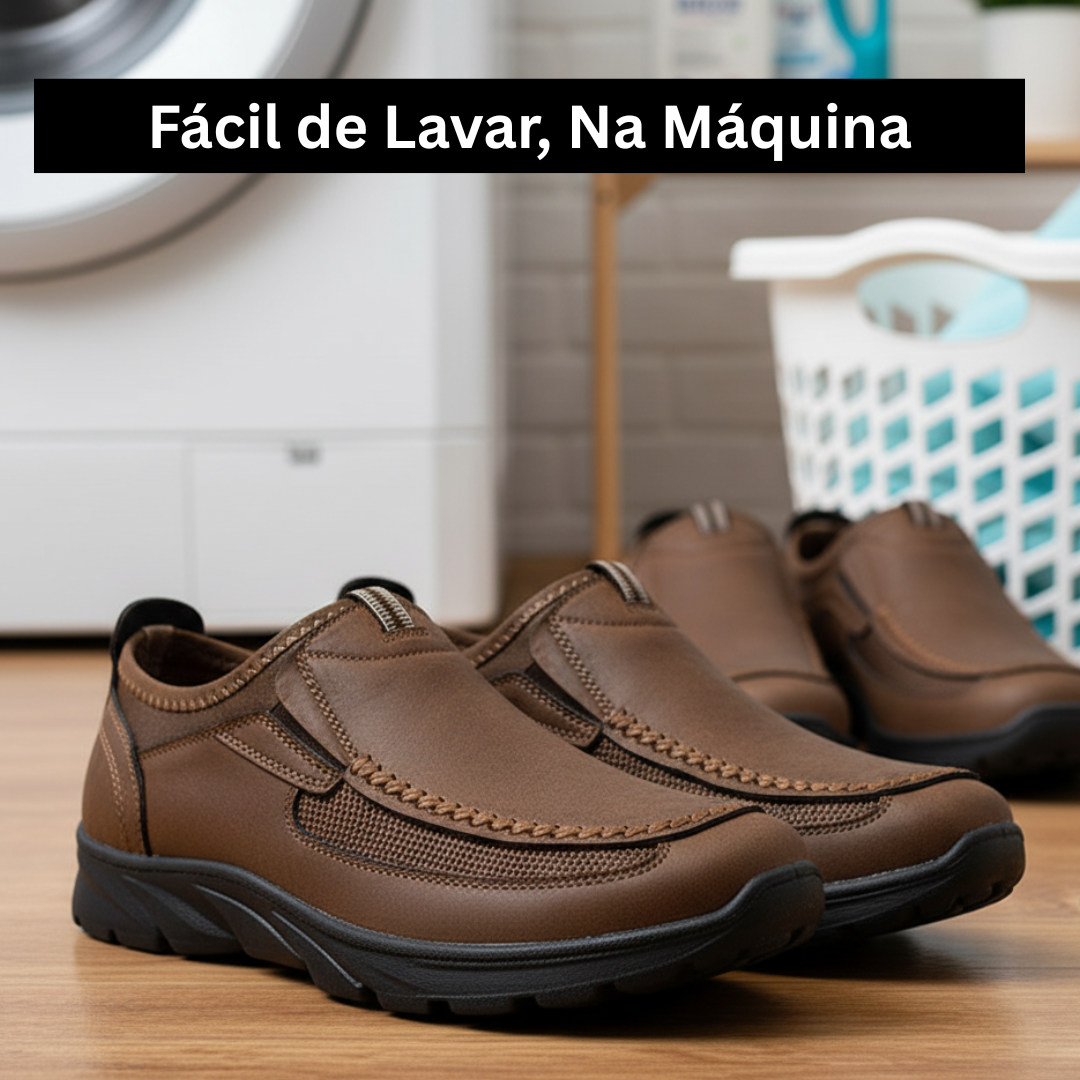 Sapato Ortopédico Masculino Confortável - Winston