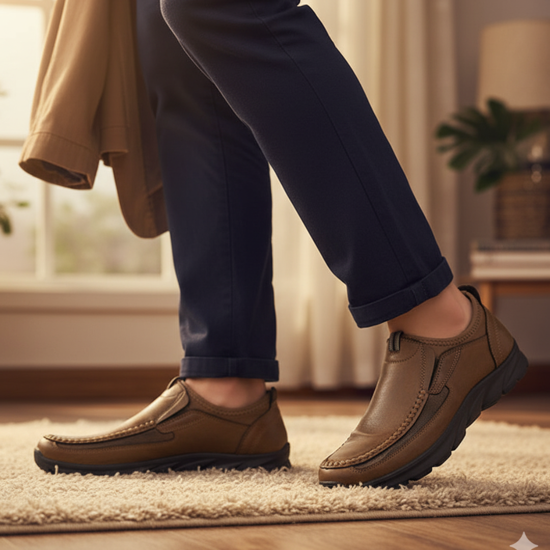 Sapato Ortopédico Masculino Confortável - Winston