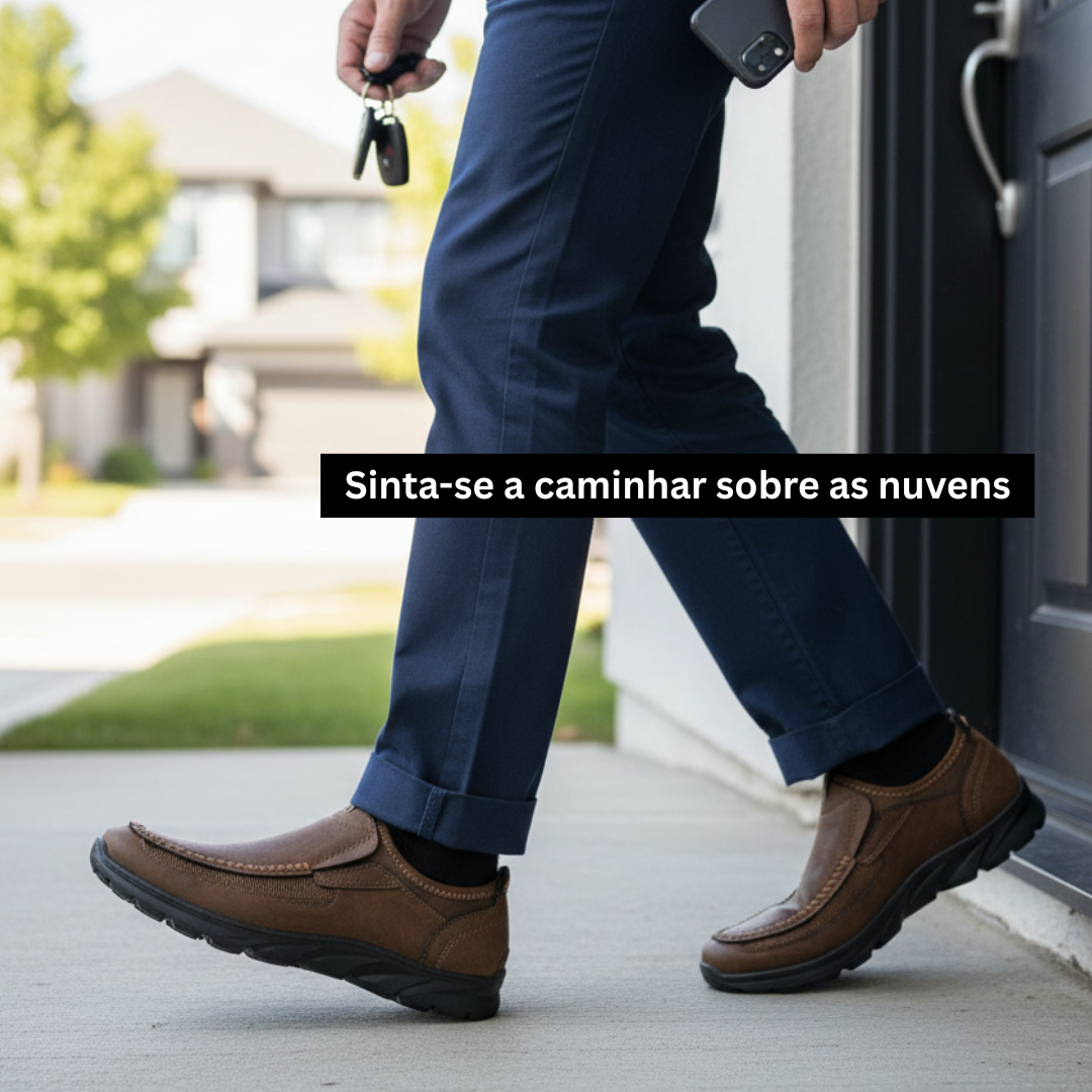 Sapato Ortopédico Masculino Confortável - Winston