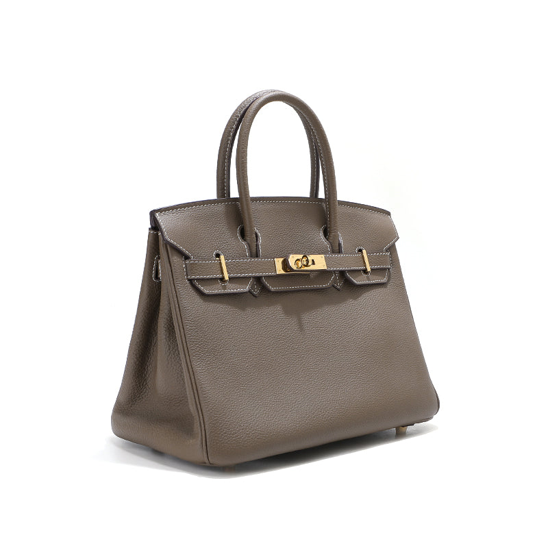 Jane – Bolsa Premium em Couro Genuíno Pebbled