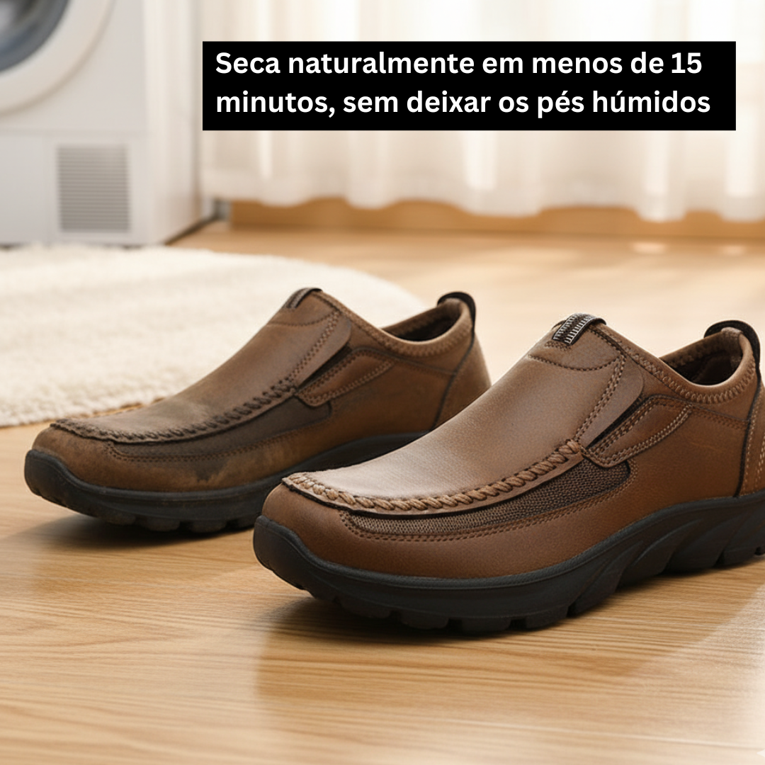 Sapato Ortopédico Masculino Confortável - Winston