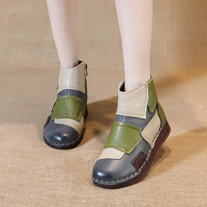 Helena Fionna Boots - Genuine Leather