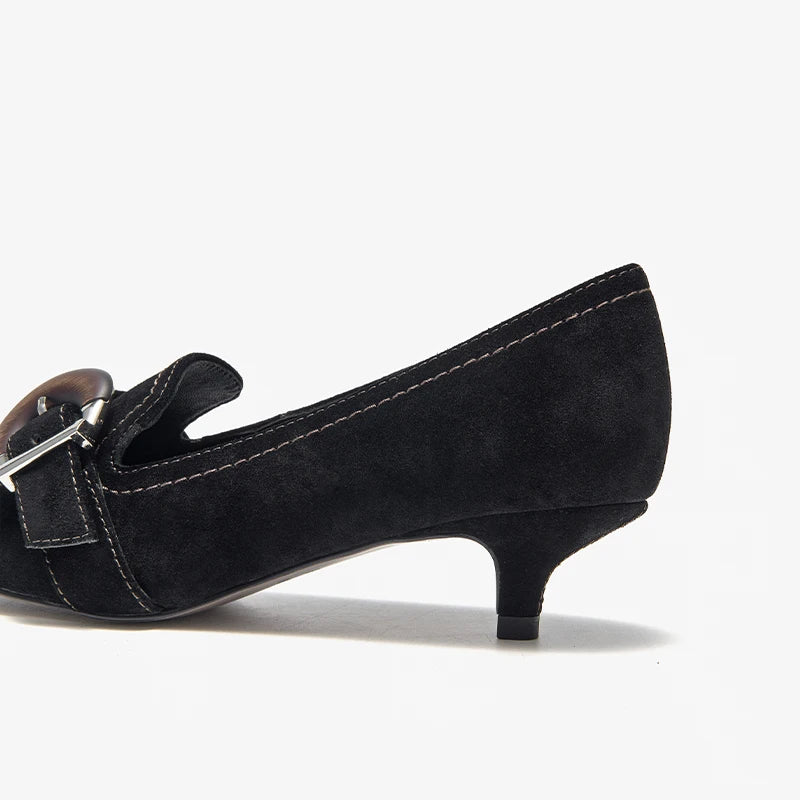 Aliene Daux - Genuine Soft Suede Shoe