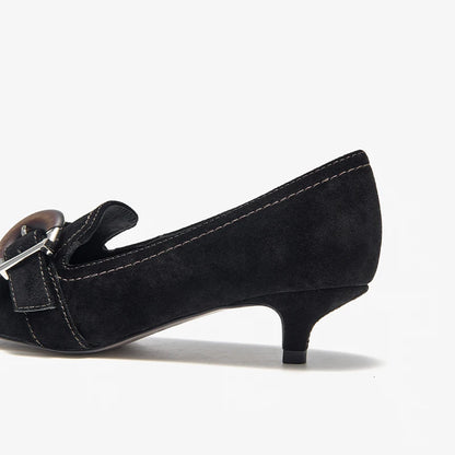 Aliene Daux - Genuine Soft Suede Shoe