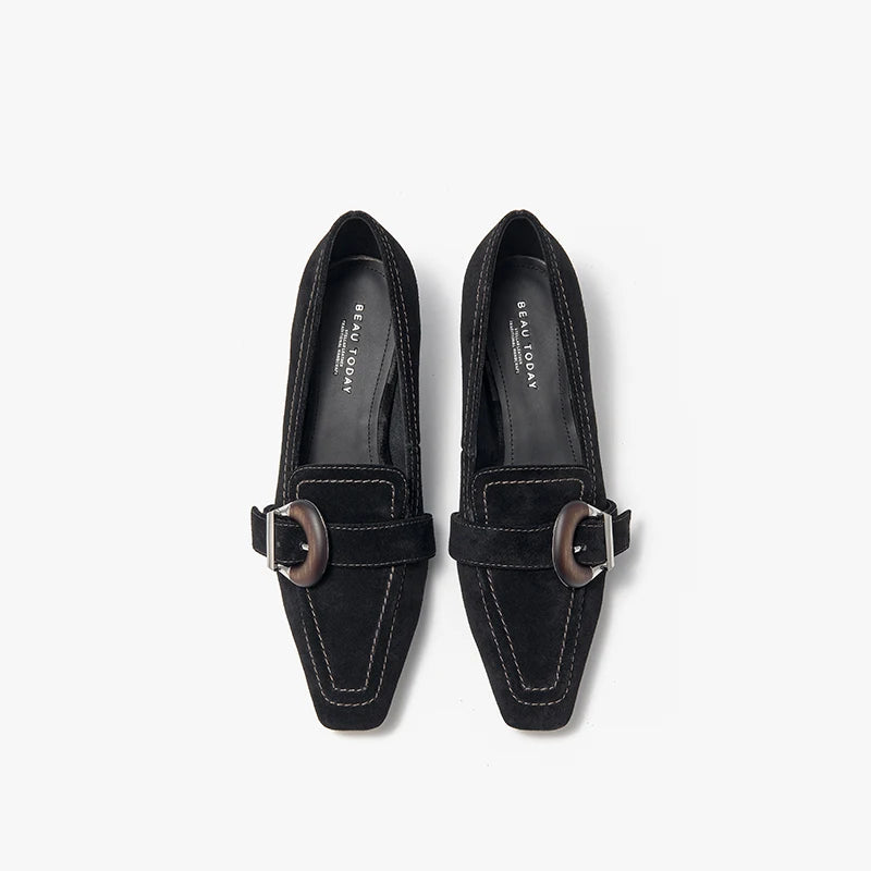 Aliene Daux - Genuine Soft Suede Shoe