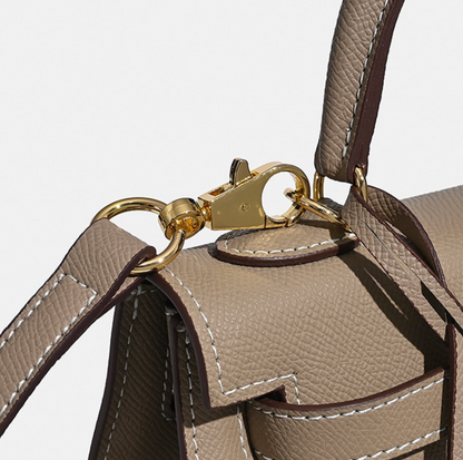 Grace Classique – Bolsa em Couro Genuíno Estilo Epsom