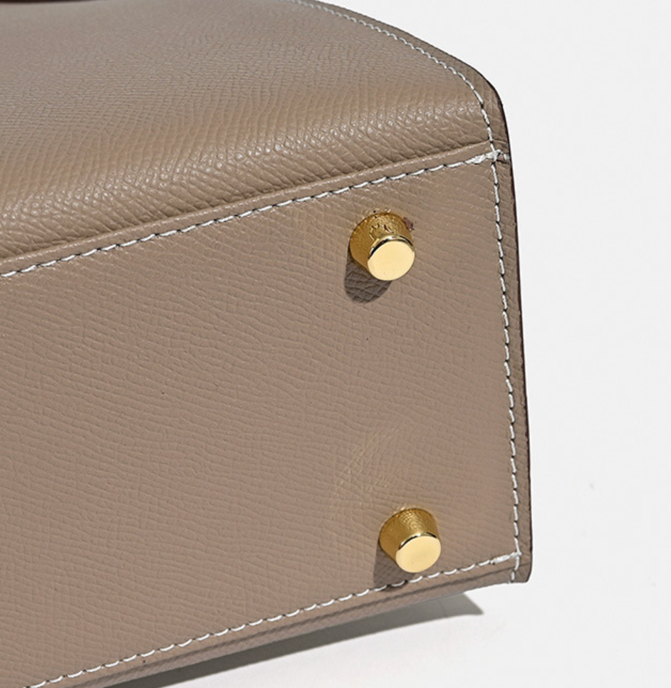 Grace Classique – Bolsa em Couro Genuíno Estilo Epsom