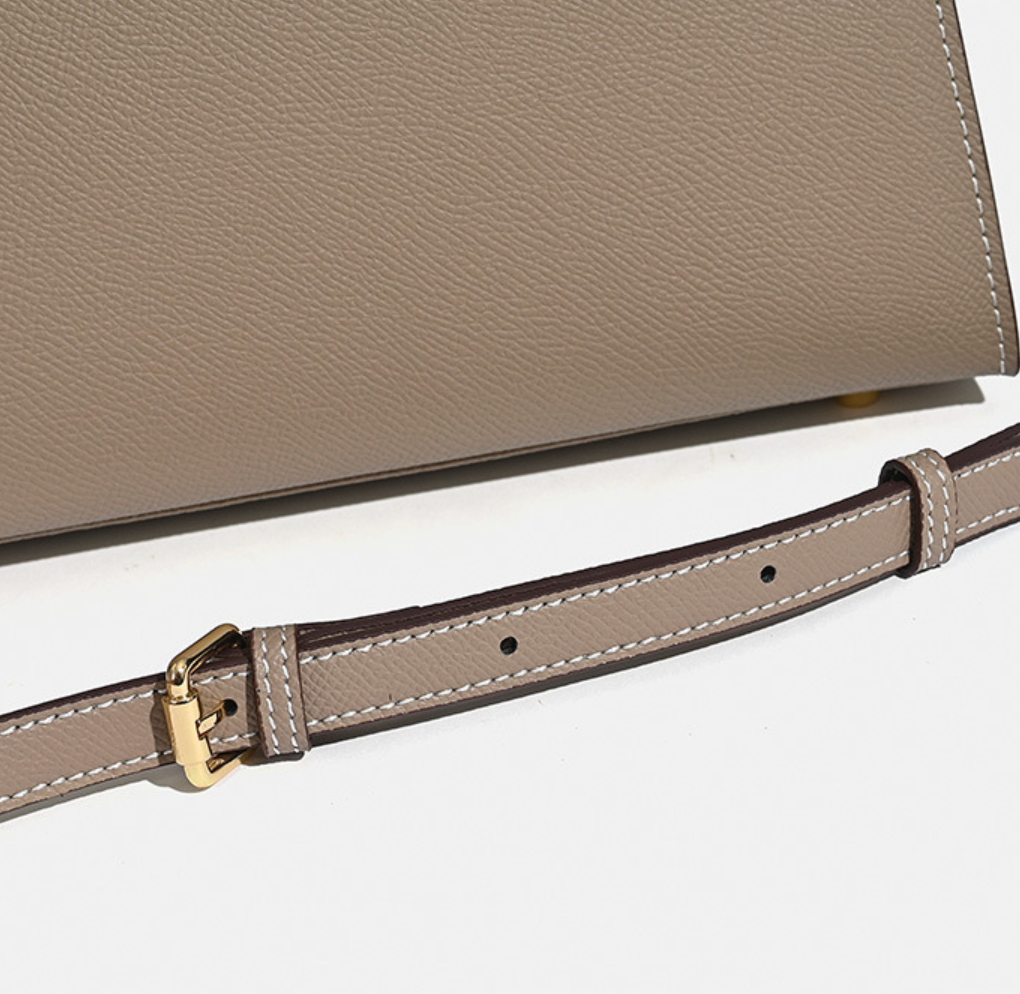 Grace Classique – Bolsa em Couro Genuíno Estilo Epsom