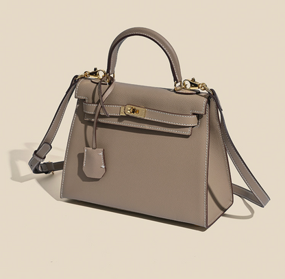 Grace Classique – Bolsa em Couro Genuíno Estilo Epsom