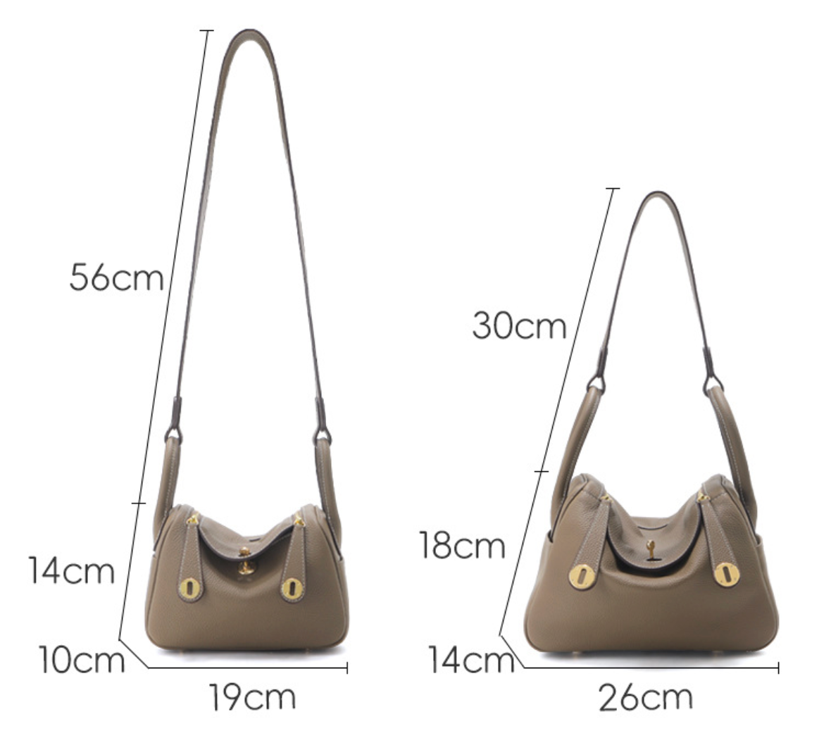 Lina Togo – Bolsa em Couro Bovino Full-Grain