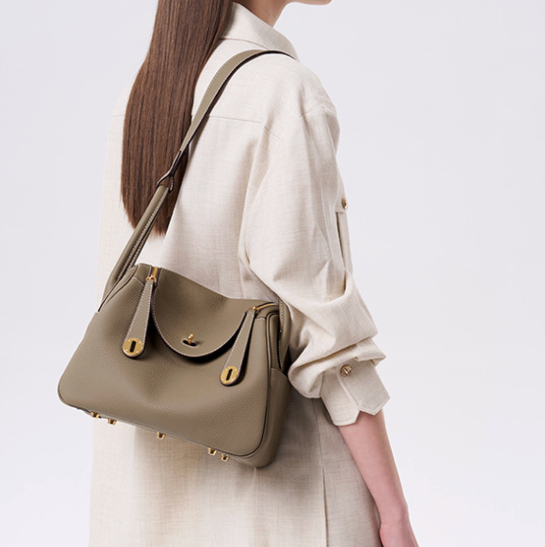 Lina Togo – Bolsa em Couro Bovino Full-Grain