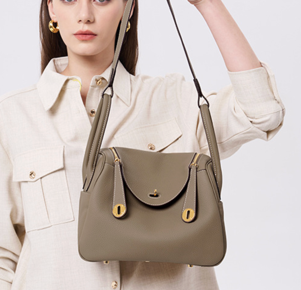 Lina Togo – Bolsa em Couro Bovino Full-Grain