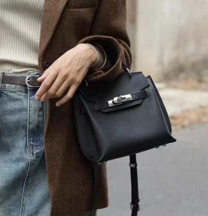Vittoria Mini – Bolsa em Couro Togo