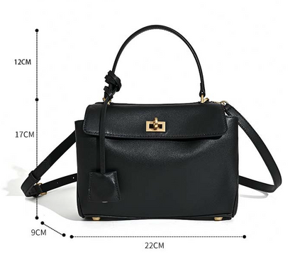 Sofia – Bolsa Estruturada em Couro Bovino Full-Grain