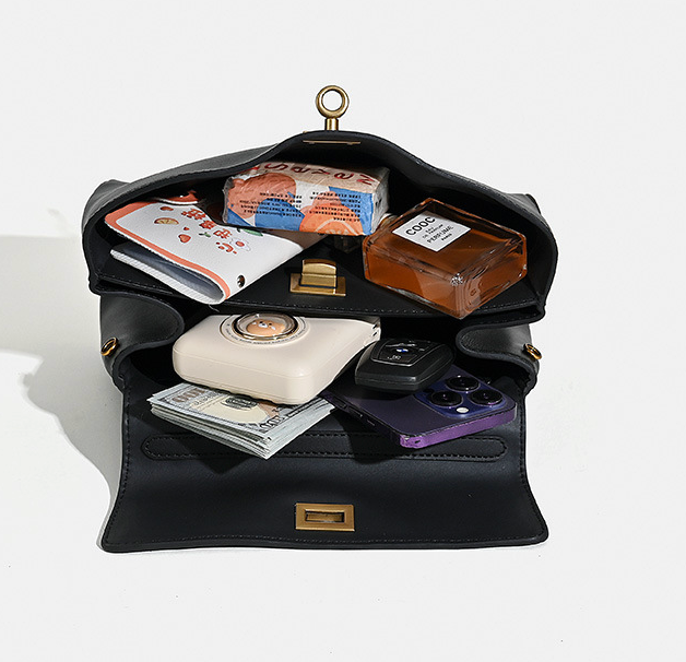 Sofia – Bolsa Estruturada em Couro Bovino Full-Grain