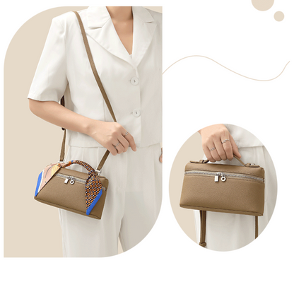Élise Mini – Bolsa Compacta em Couro Bovino Full-Grain
