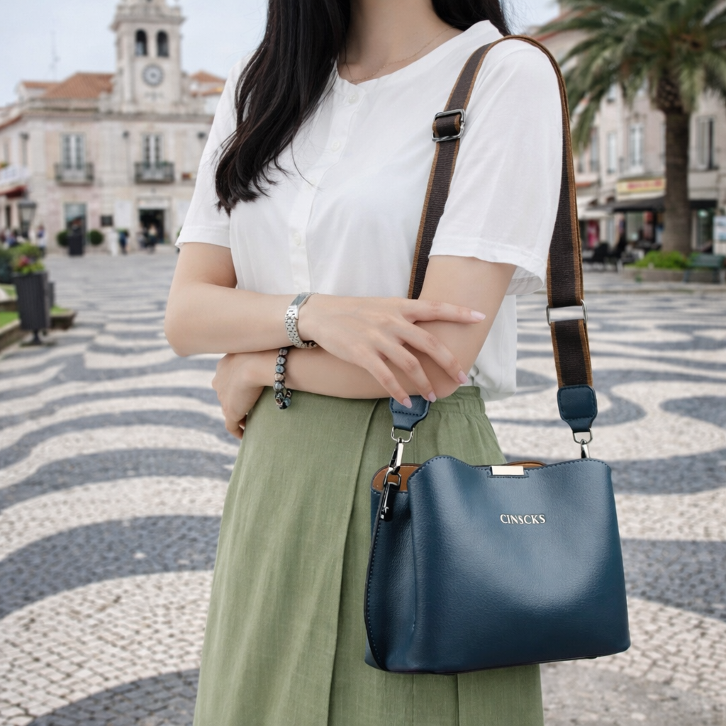 Women's Elegant Three-Layer Bag