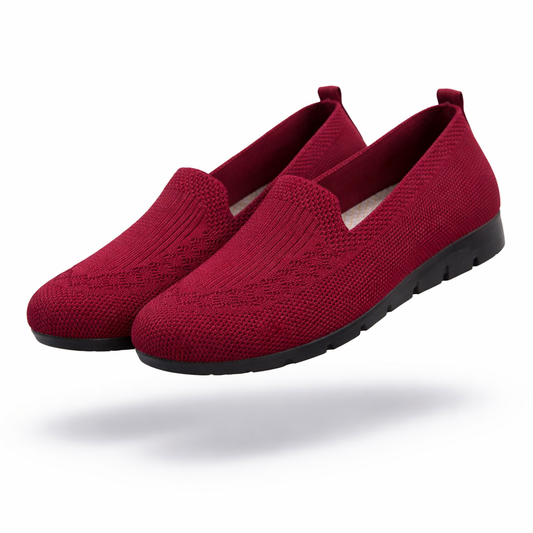 Liliana™ - Mocassim Semi Ortopédico de Malha Respirável Ultra-leve