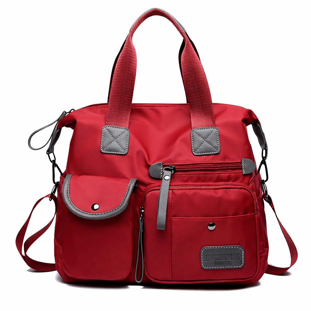 Urban Nylon Bag – Retro Elegance