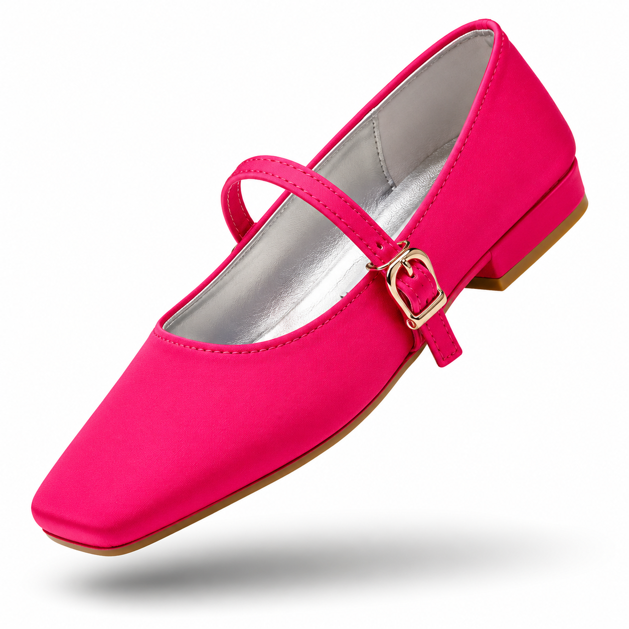 Amélie Satin - Sabrinas Mary Jane Elegantes em Cetim