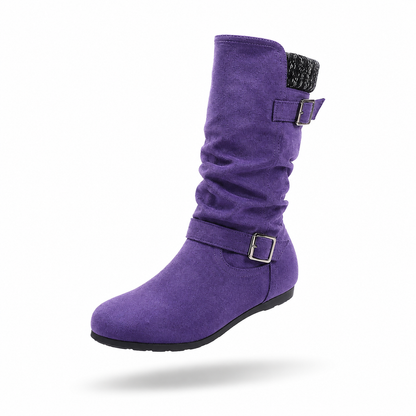 Calista – Women's Ruched Shaft Boots