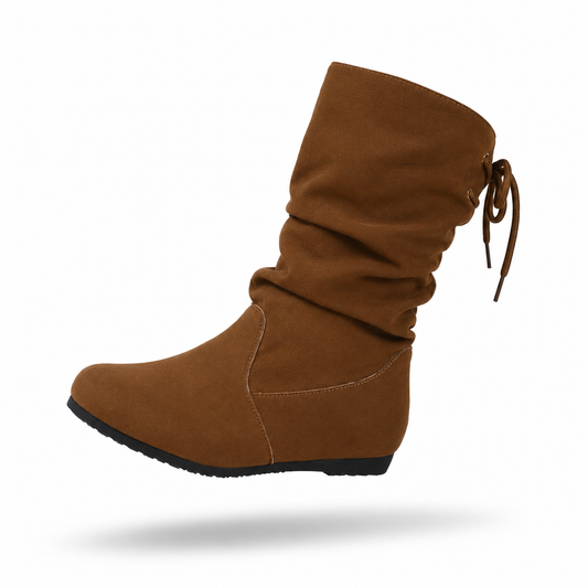Maëlle – Women's Warm Boots with a Medium Heel