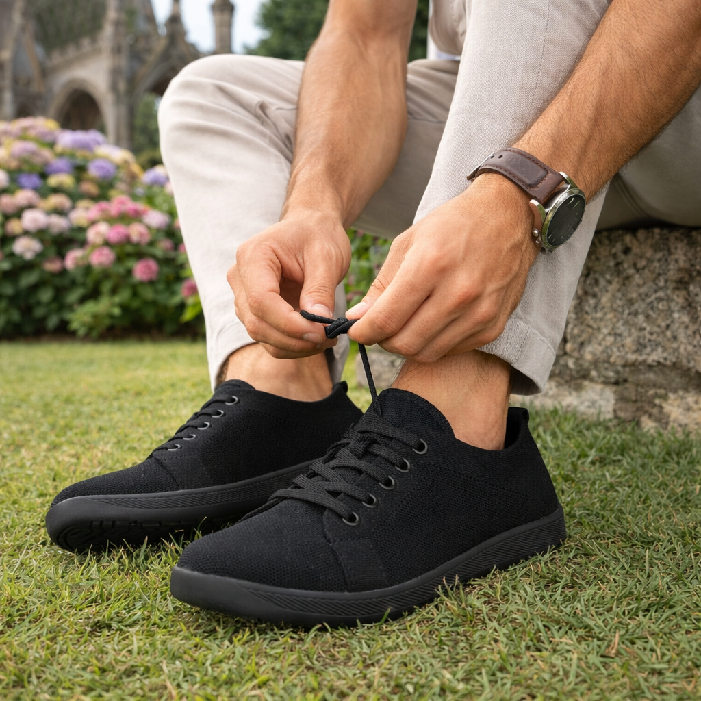 Paul - Sapatos Barefoot Unissexo Ultra Confortáveis