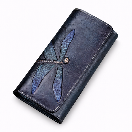 Carteira Aurora Classic Vintage – Em Couro Genuíno Premium