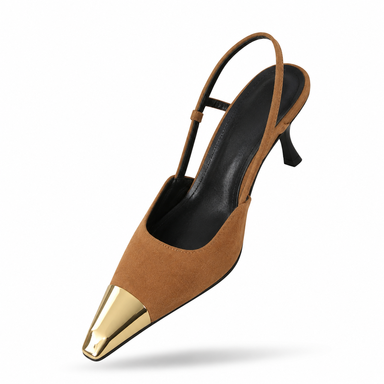 Isabella Luxe – Sapatos Slingback de Salto Alto