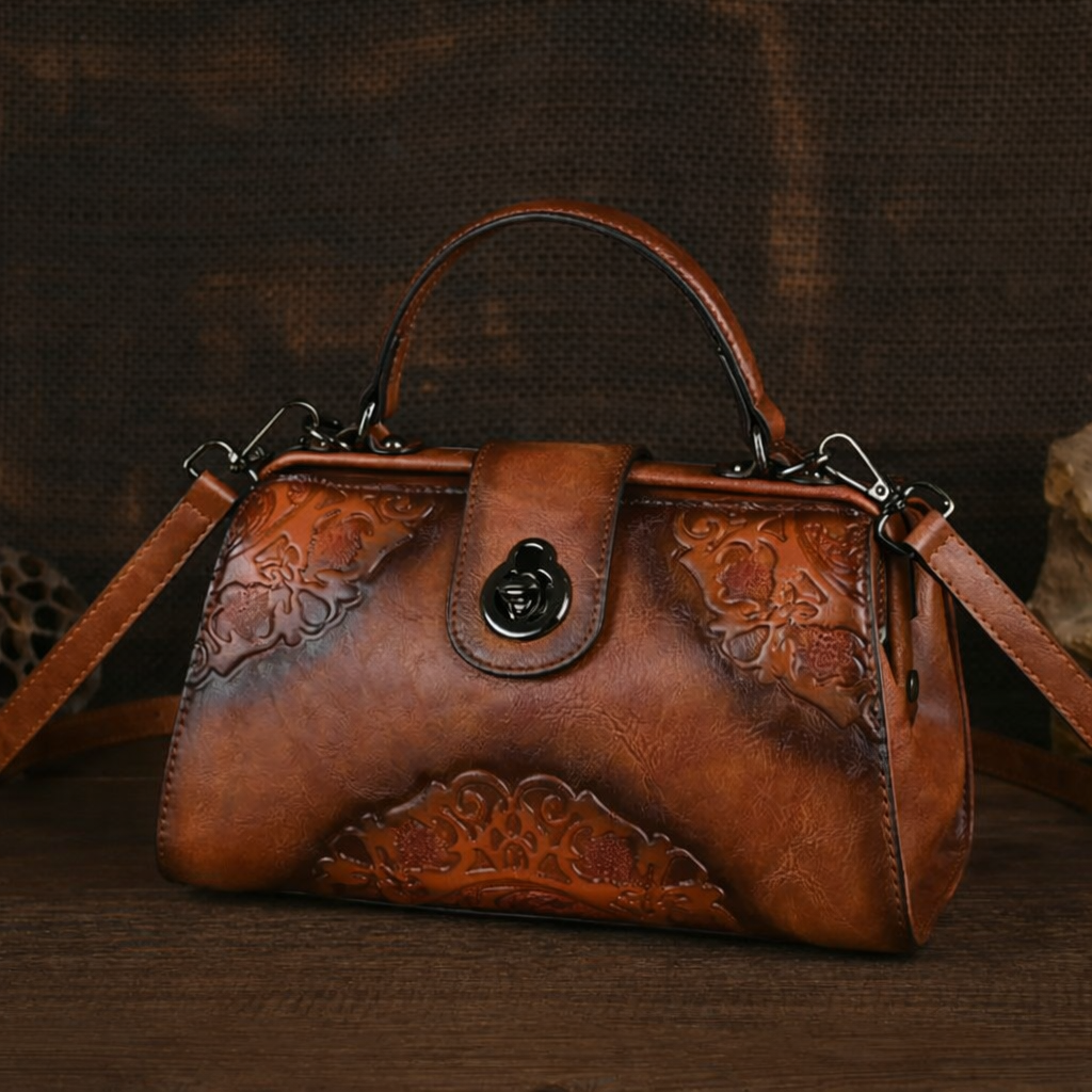 Mala Verona Vintage – Design Almofadado Elegante