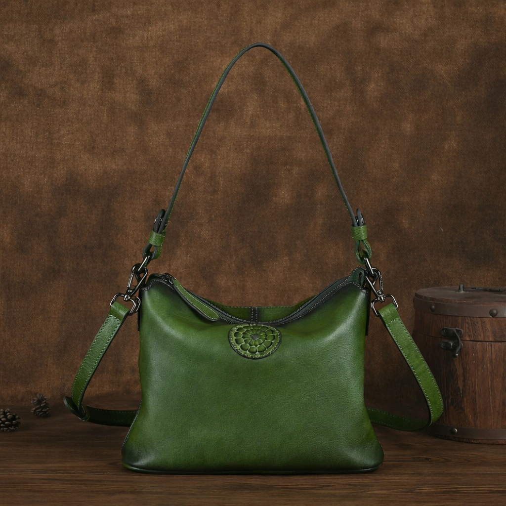 Mala Siena Vintage – Em Couro Genuíno Compacto