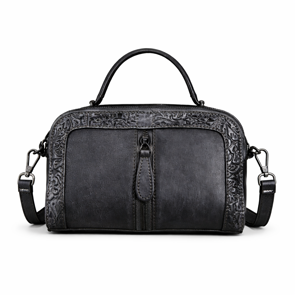 Mala Alba Vintage – Em Couro Genuíno Premium