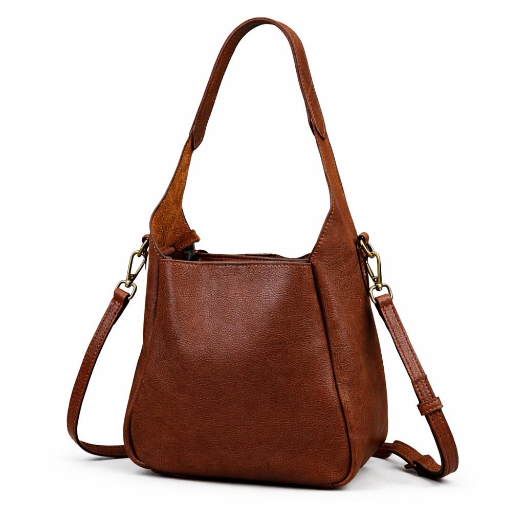 Bolsa Ravena Vintage – Couro Genuíno Premium