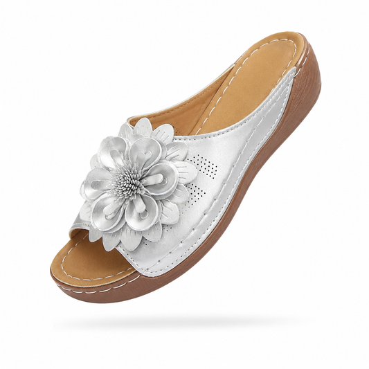 Florim – Sandálias Conforto Floral