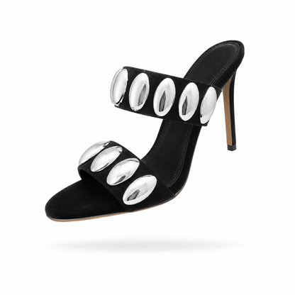 Vivienm – Sandálias Glamour Rivet