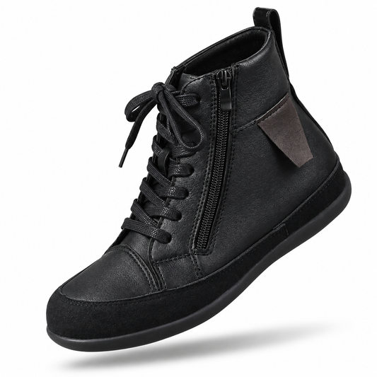 Isayara – Botins ankle super confortáveis em sintético