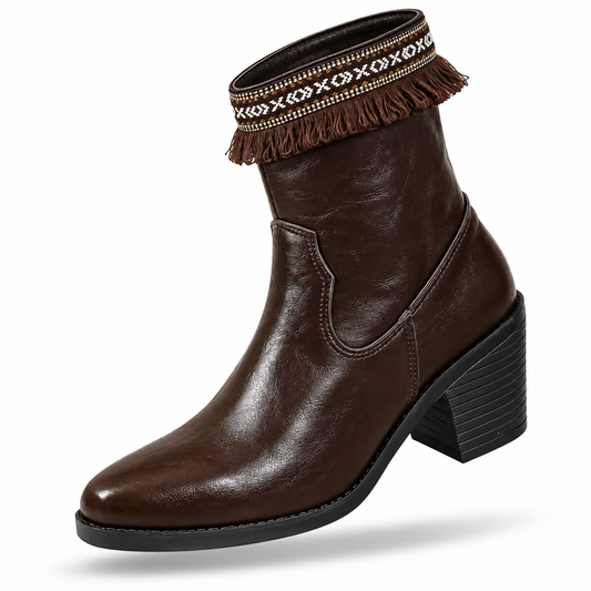 Isatuna – Botins ankle salto em sintético