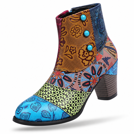 Giamira – Bota Martin de estilo robusto em sintético