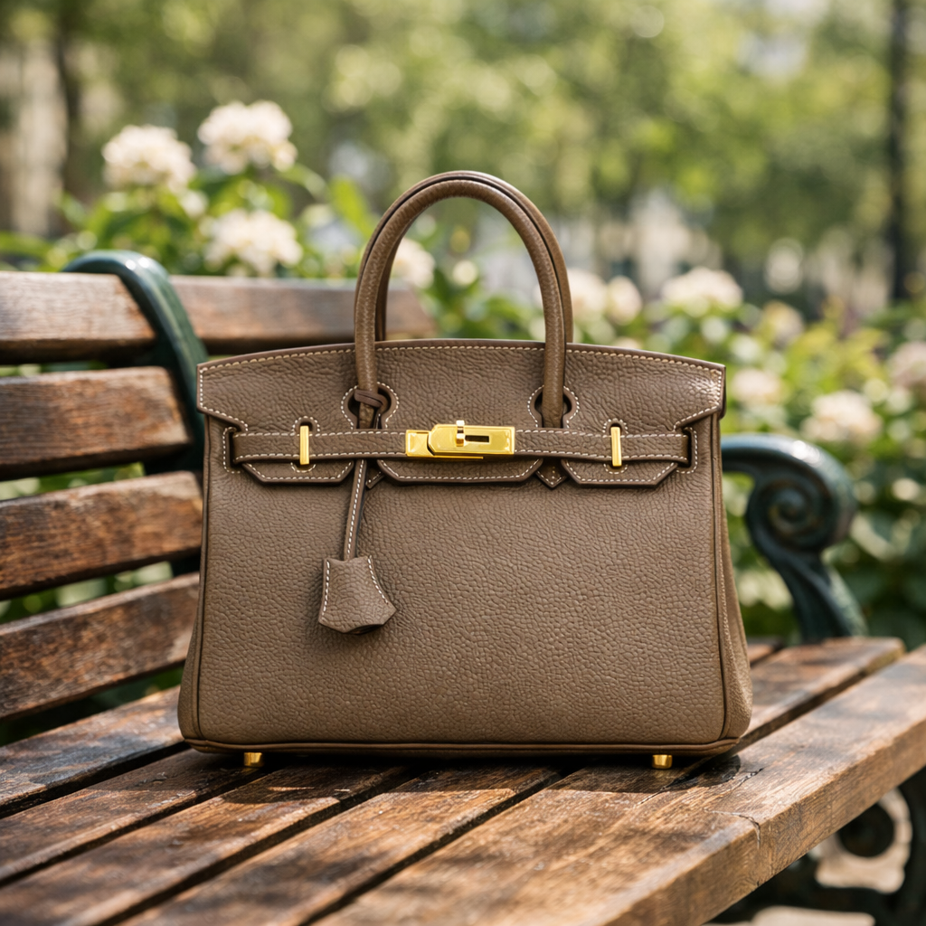 Jane – Bolsa Premium em Couro Genuíno Pebbled
