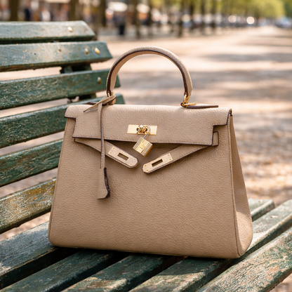 Grace Pebbled – Bolsa em Couro Genuíno Estilo Pebbled