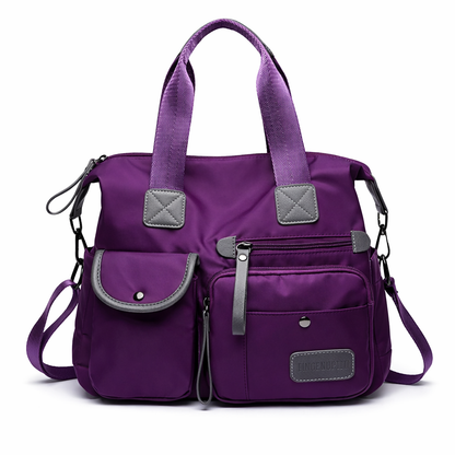 Urban Nylon Bag – Retro Elegance