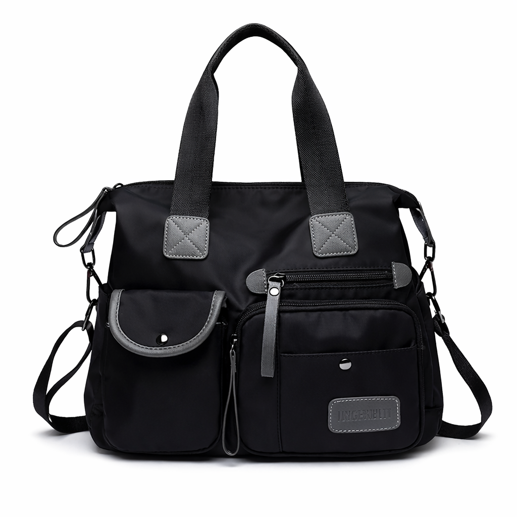 Urban Nylon Bag – Retro Elegance