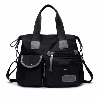 Urban Nylon Bag – Retro Elegance