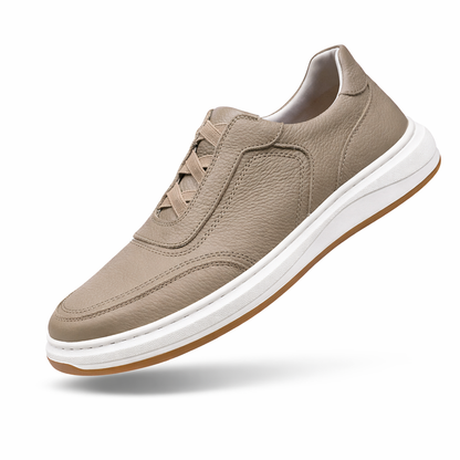 Lusitanna Genuine Leather Casual Lift Tennis Shoes