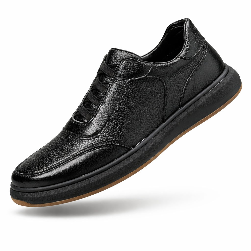 Lusitanna Genuine Leather Casual Lift Tennis Shoes