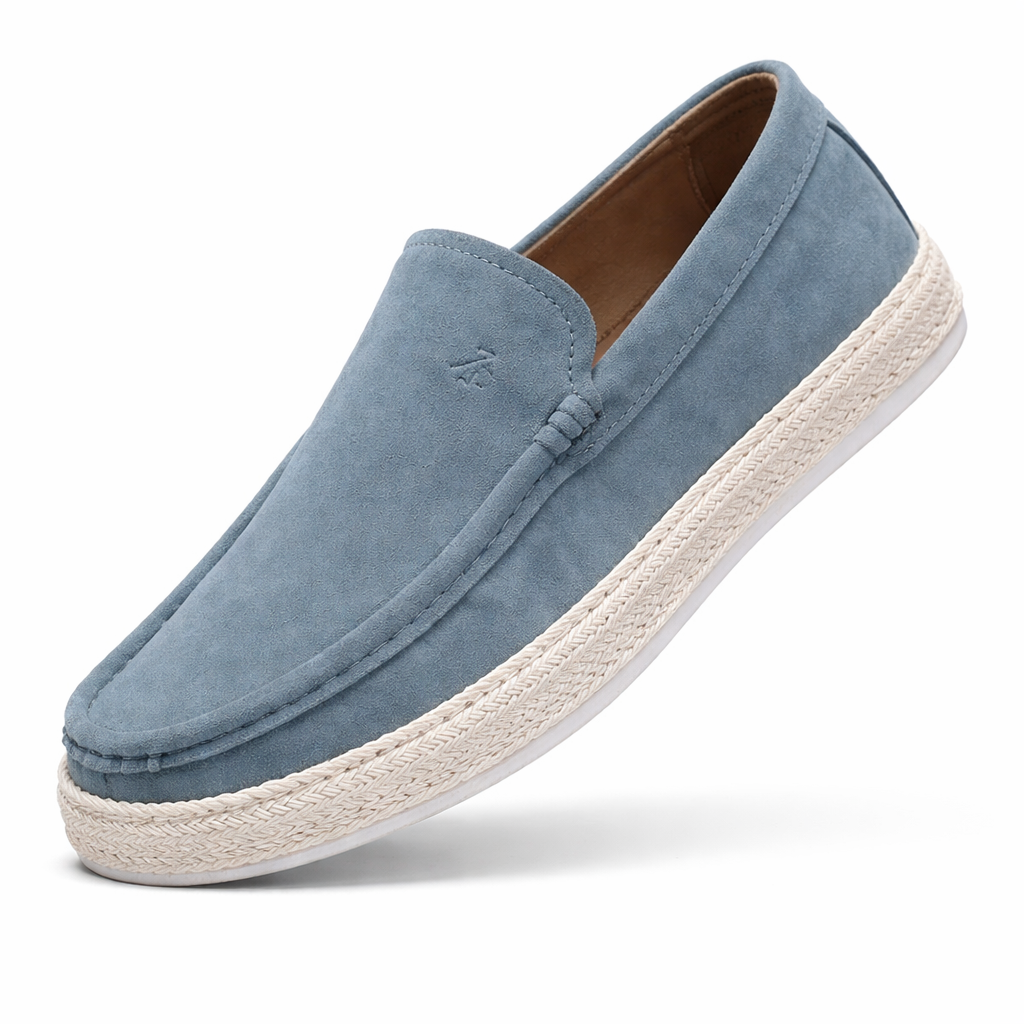 Lusitanna II Classic - Mocassim Masculino de Camurça